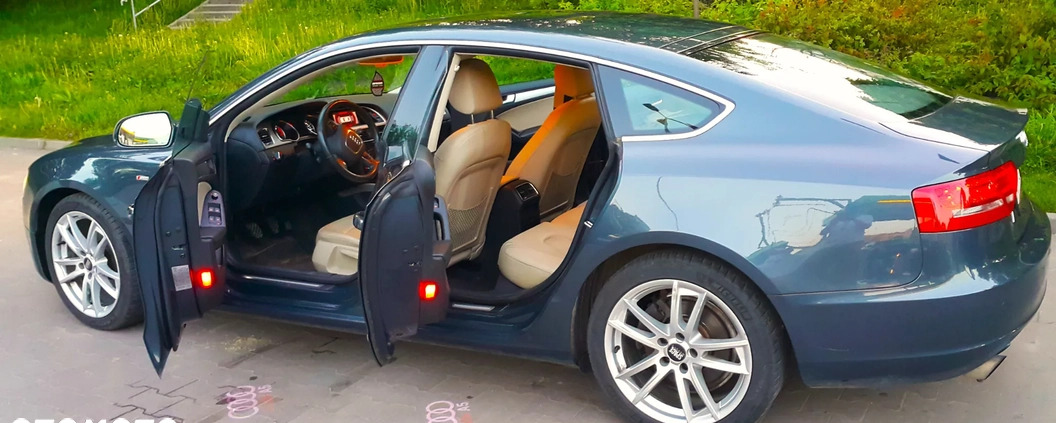 Audi A5 cena 41900 przebieg: 156000, rok produkcji 2010 z Miechów małe 466